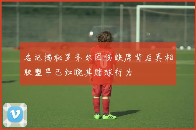 名记揭秘罗齐尔因伤缺席背后真相联盟早已知晓其赌球行为